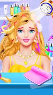 Hair Nail Salon: Makeup Games captura 1