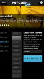 Popcorn Time captura 9