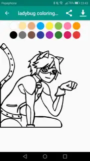 Coloring Ladybug & Blackcat captura 1