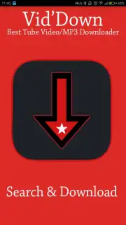 VidDown: Best Tube Video/MP3 Downloader captura 1