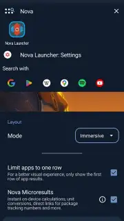 Nova Launcher captura 2