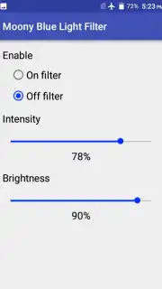 Moony Blue Light Filter captura 2