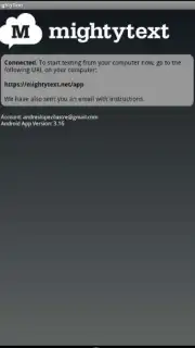 MightyText captura 4