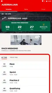 Official F1 ® App captura 14