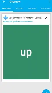Cliqz Browser captura 3
