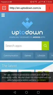 Light Browser captura 1