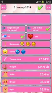 Women’s diary captura 8