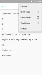 iA Writer captura 1