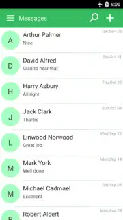 SMS text messaging app captura 8