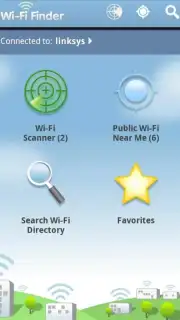 WiFi Finder captura 1