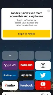 Yandex Browser (alpha) captura 5