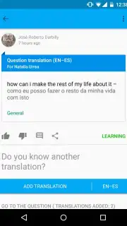 Lingvo Live captura 6