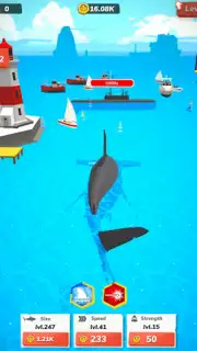 Idle Shark World - Tycoon Game captura 1