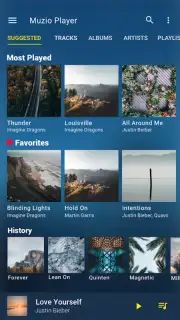 Muzio Music Player captura 3