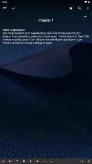 Writer Lite captura 3
