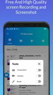 TG Recorder - Screen Recording captura 6
