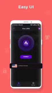 Fire VPN - Vpn Proxy Browser captura 1