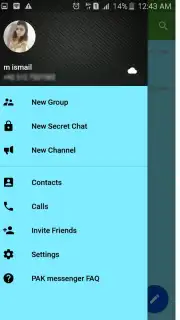 PAK messenger Voice And Chat captura 1
