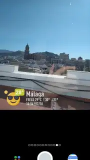 WeatherShot captura 3