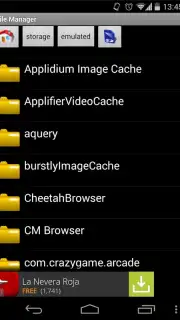 Android File Manager captura 1