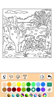 Dino Coloring Game captura 10