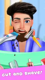 Barber Salon Beard & Hair Game captura 3