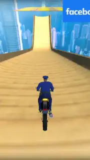 Police Bike Stunts Games captura 5