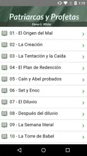 Historia Patriarcas y Profetas captura 2