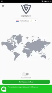 Browsec VPN captura 1