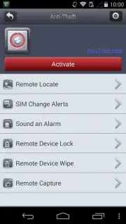 Comodo Security & Antivirus captura 2