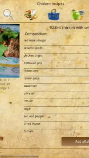 Chicken recipes captura 5