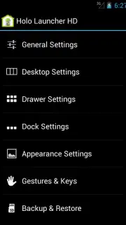 Holo Launcher HD captura 7
