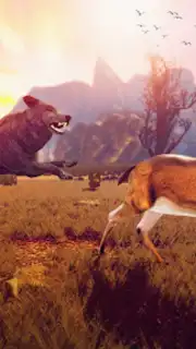 The Wild Wolf Animal Simulator captura 1