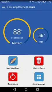 Fast App Cache Cleaner captura 6