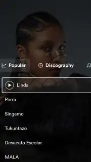 Spotify for Android TV captura 2