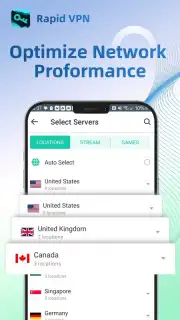 Rapid VPN - Safe Secure Proxy captura 3
