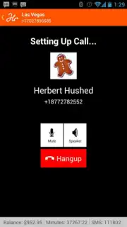 Hushed - Anonymous Calls, SMS captura 3