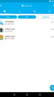 Skype Lite captura 10