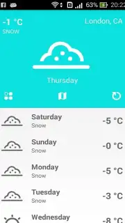 ForecastWeather captura 4