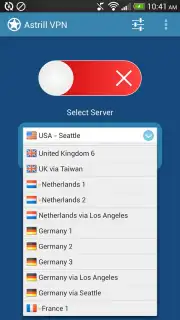 Astrill VPN captura 5