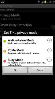 TiKL Touch Talk Walkie Talkie captura 2