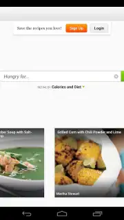 Recipes & Nutrition captura 6