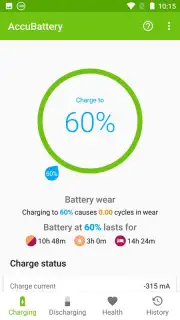 AccuBattery captura 5