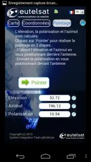 Eutelsat satellite finder captura 2