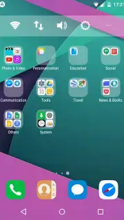 IO Launcher (Lollipop + iOS 8) captura 2