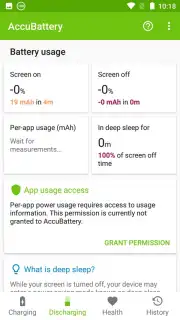 AccuBattery captura 1