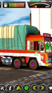 Indian Truck Cargo Lorry Games captura 1