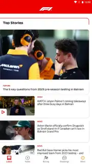 Official F1 ® App captura 1