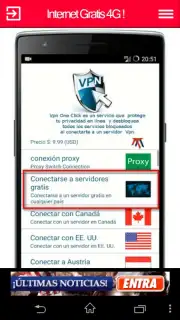 Internet Gratis 4G captura 4