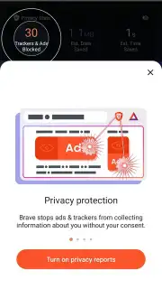 Brave Browser (Beta) captura 10